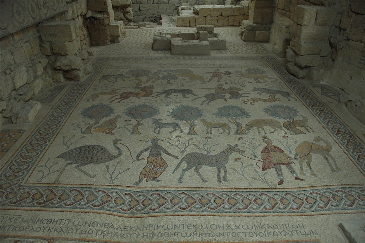 Bizantyjska mozaika podłogowa